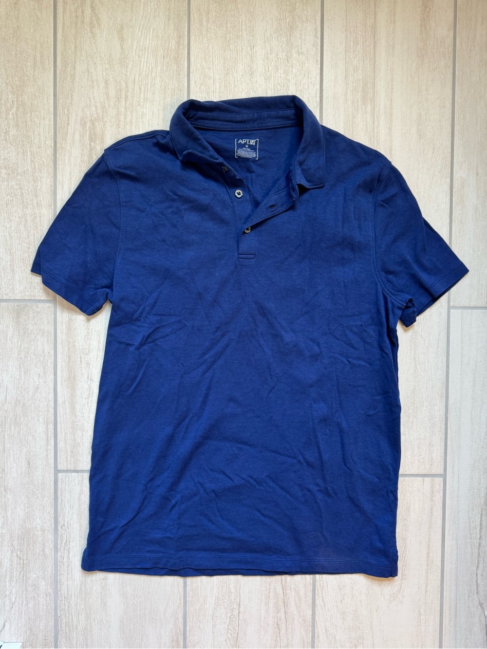Apt. 9 Classic Short-Sleeve Polo in Dark Blue